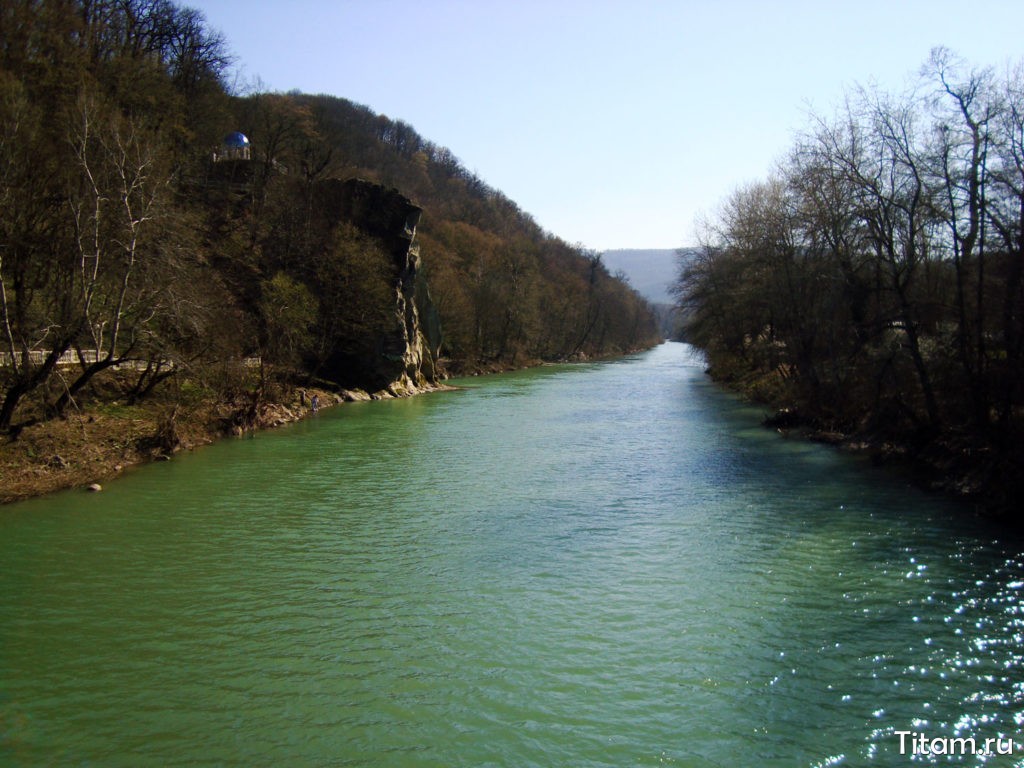 Река Псекупс.