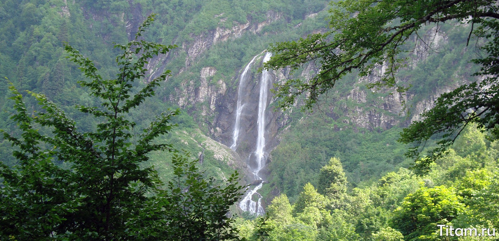 Поликаря водопад красная