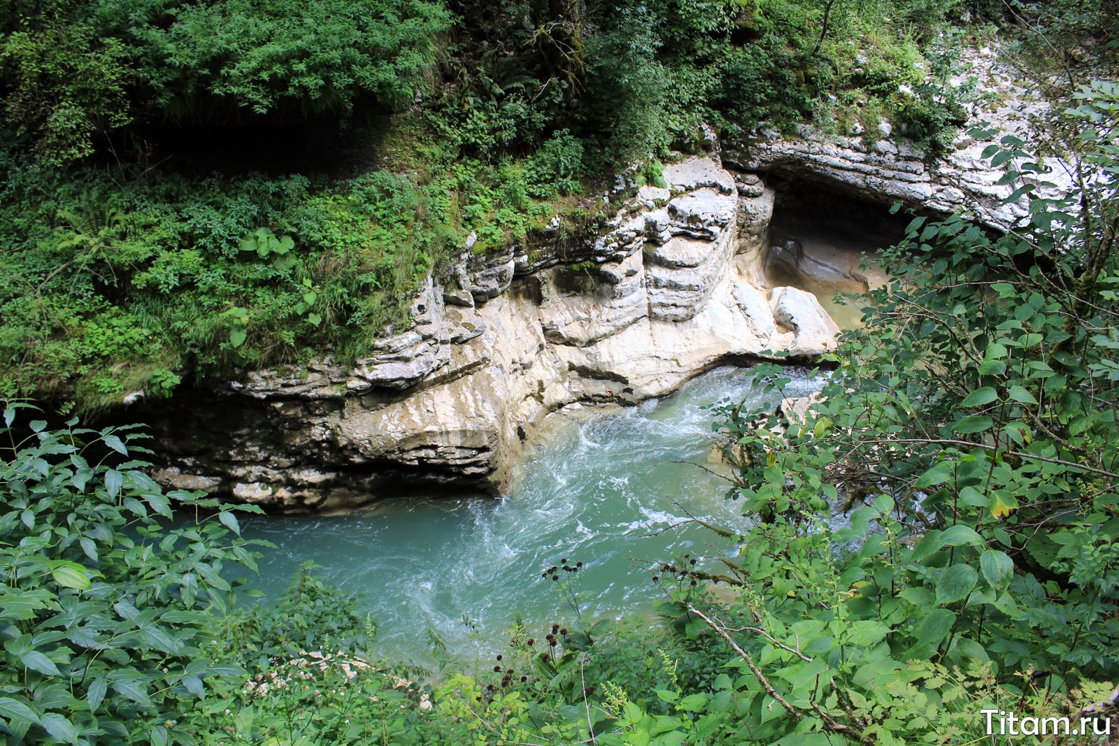 Гуамское ущелье старые фото