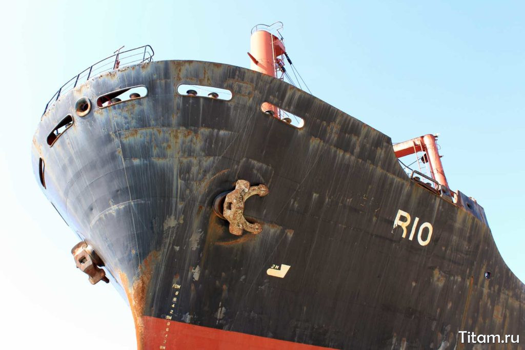 Корабль "RIO" в Кабардинке