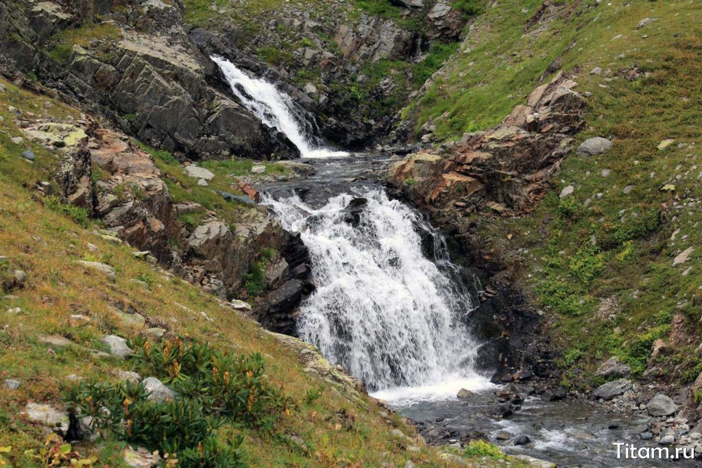 Водопад на ручье Кызылчук