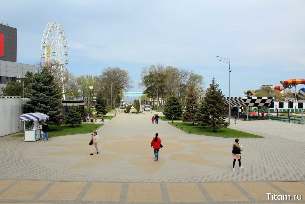 Парк 30-летия Победы в Анапе