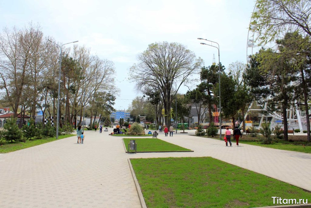 Парк 30 лет Победы в Анапе