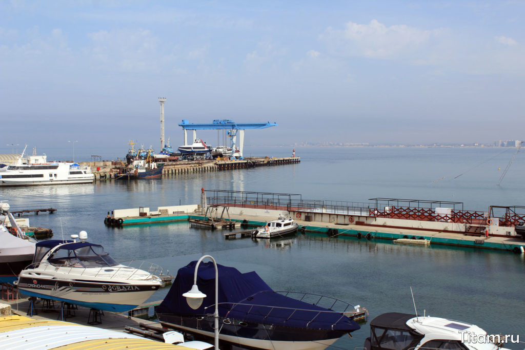 Морской порт Анапы