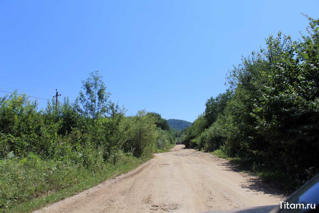 Дорога на Усть-Сахрай