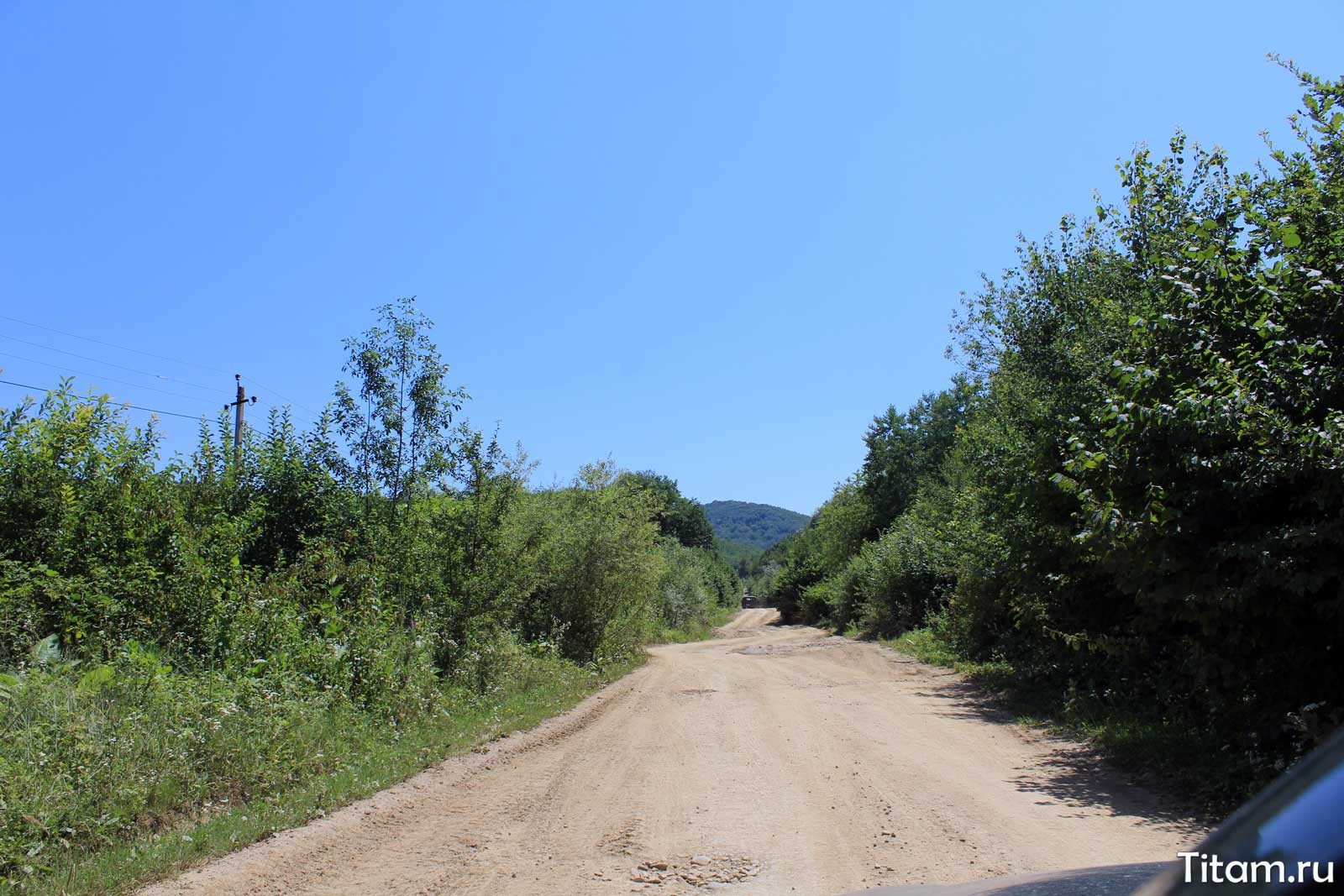 Дорога на Усть-Сахрай