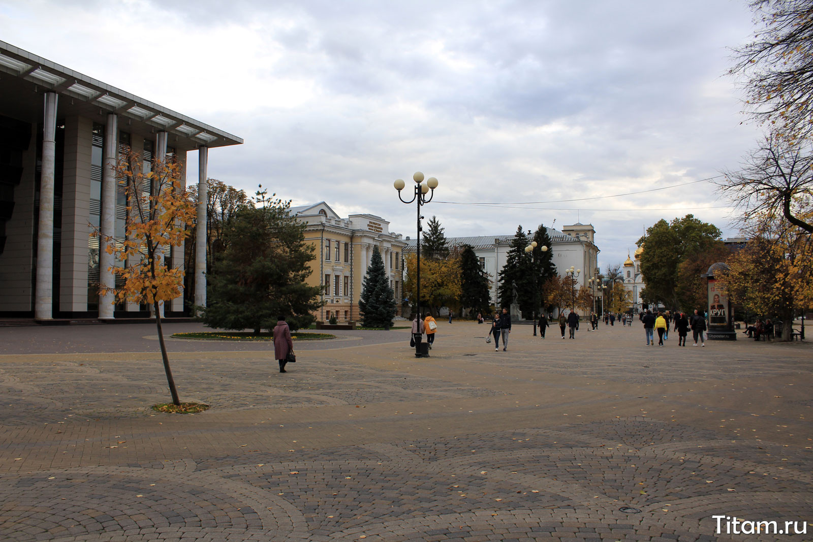 Пушкинская площадь в Краснодаре