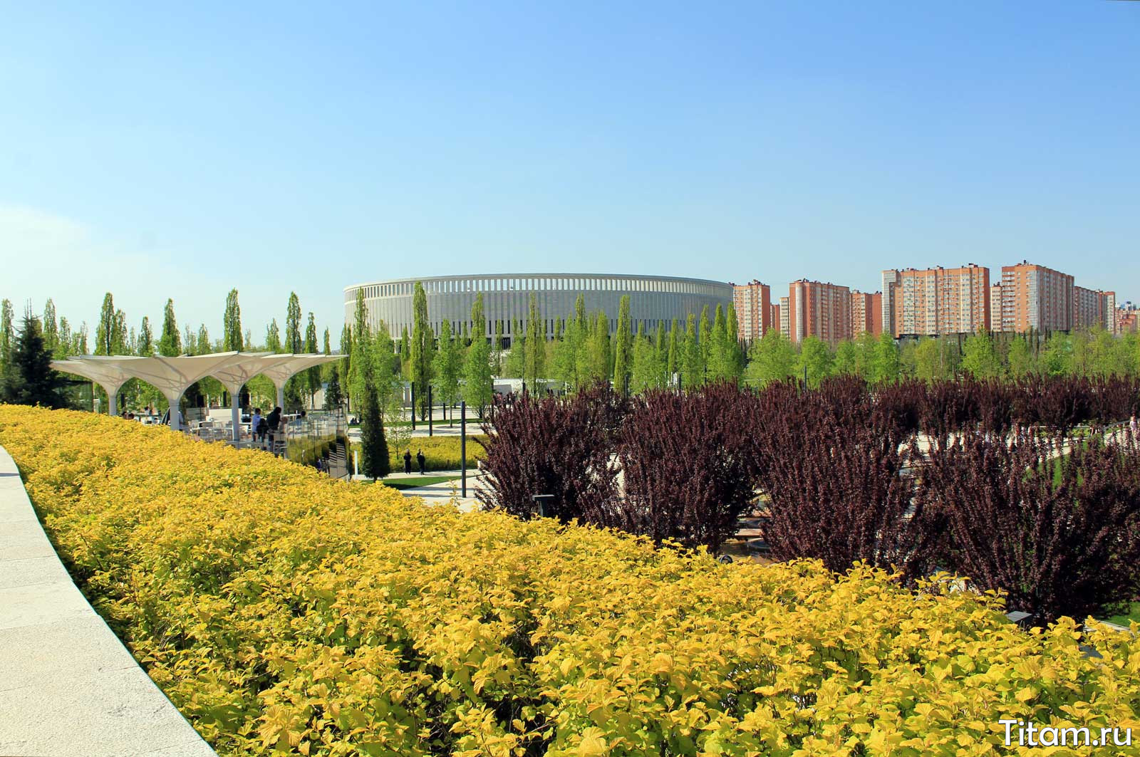 Стадион краснодар парк