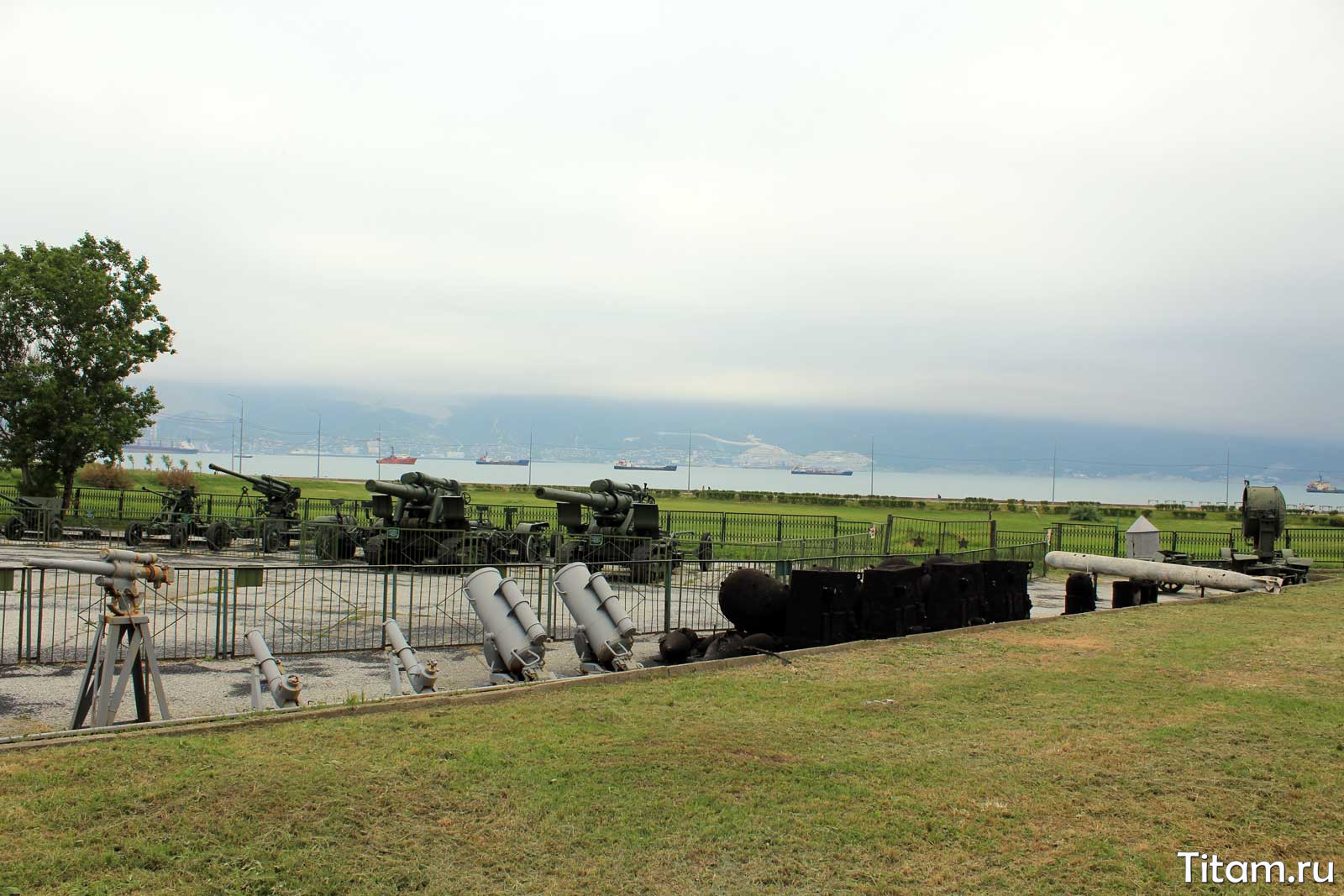 Музей военной техники на "Малой земле"