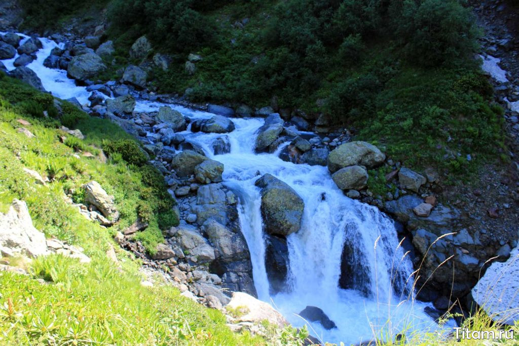 Водопад на Северном Птыше