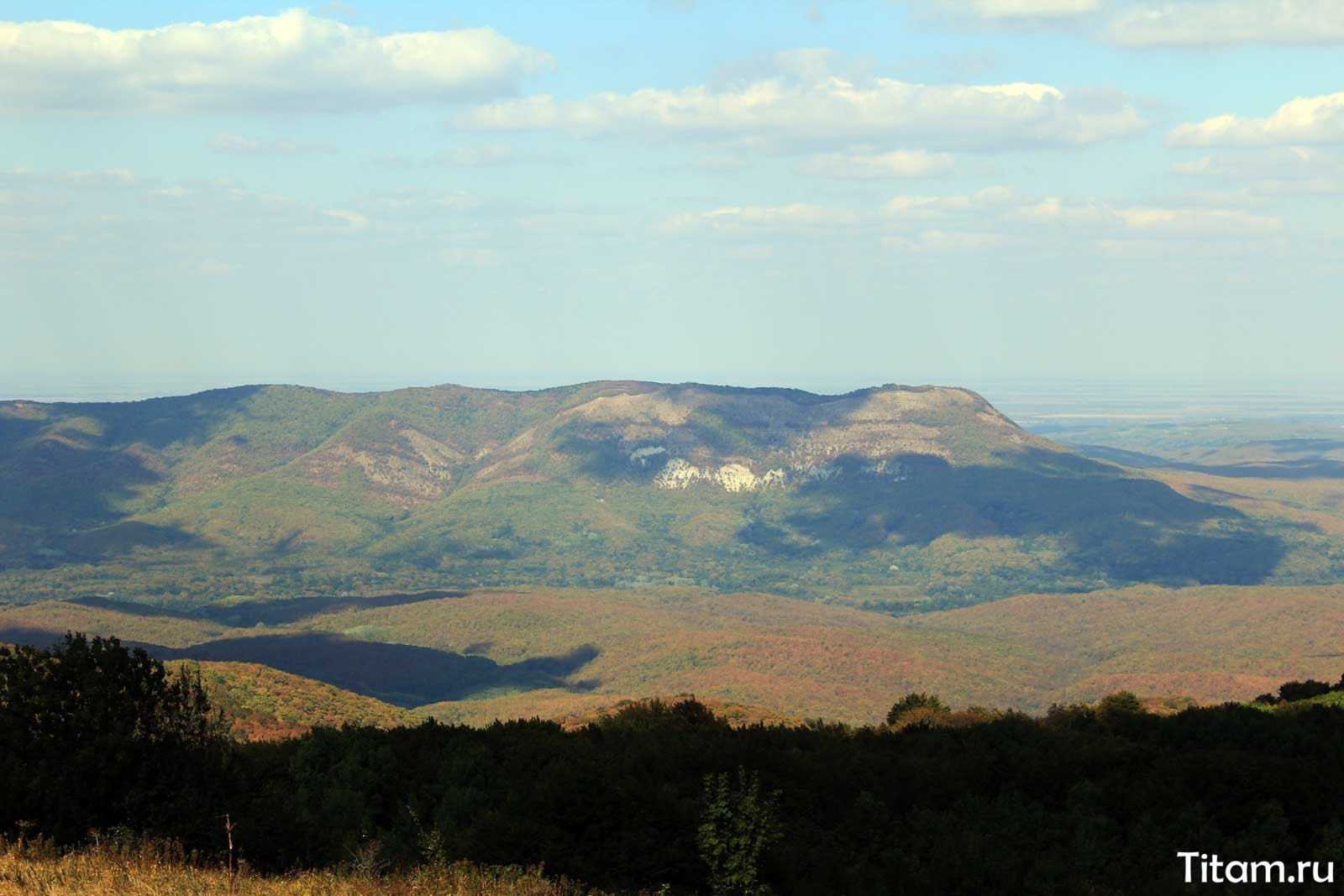 Хребет Грузинка и гора Шизе
