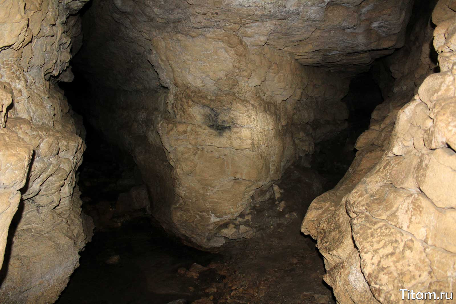 Пещера Духан. Разветвление ходов