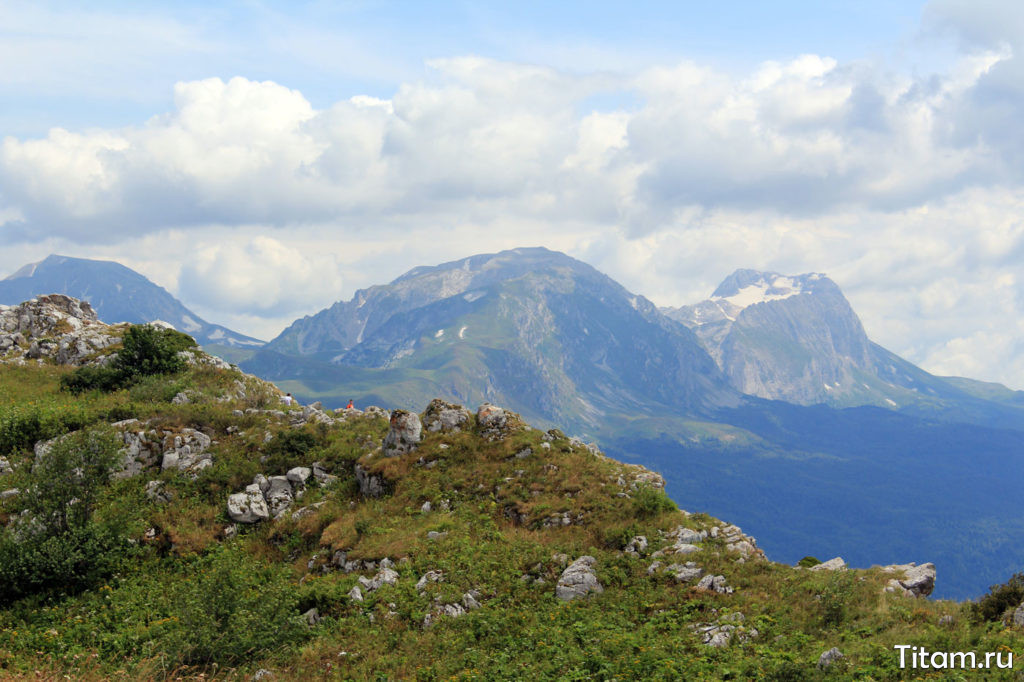 Гора Черногор. Вершина