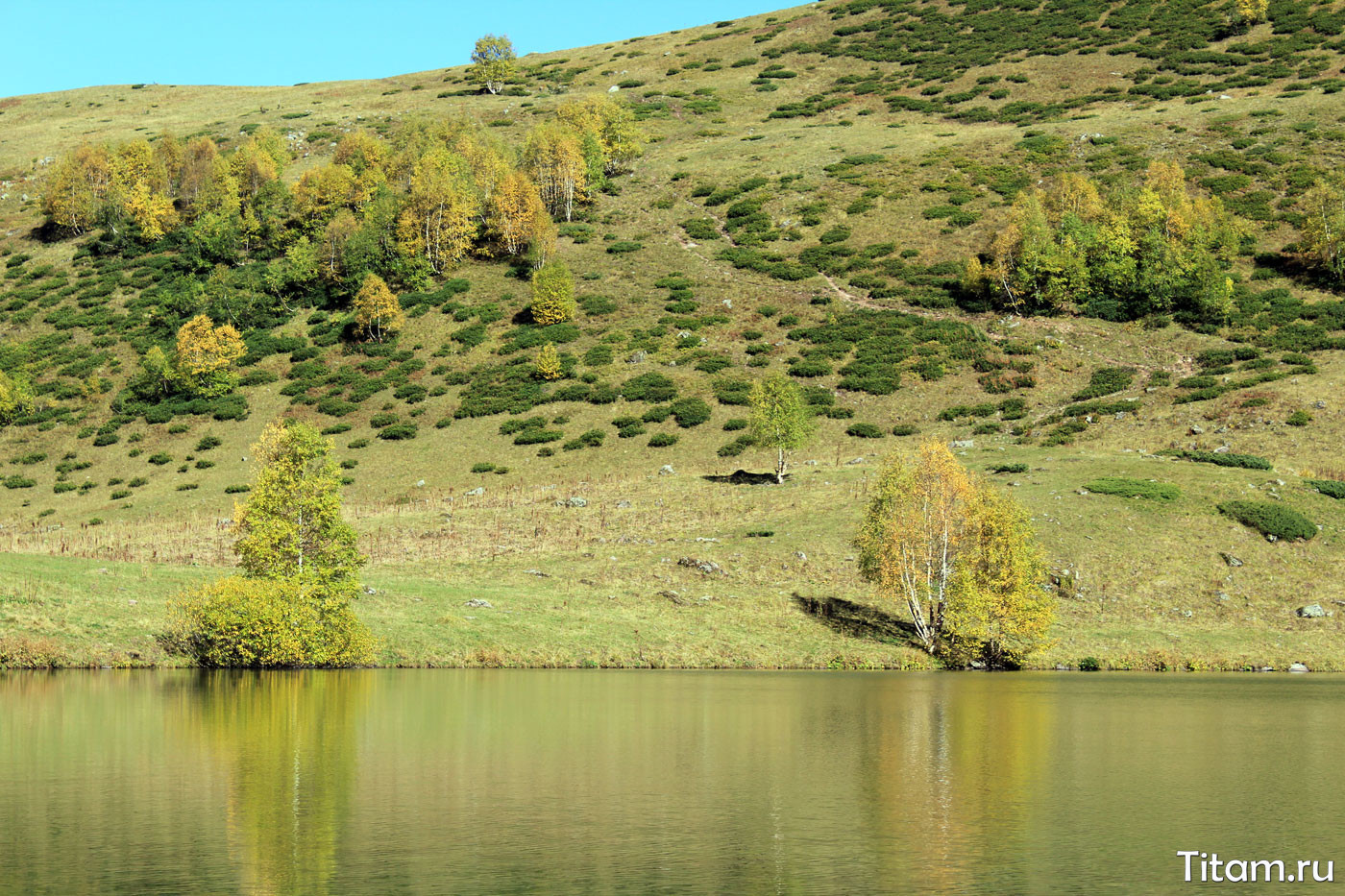 Озеро Белкау-Кёль в Архызе