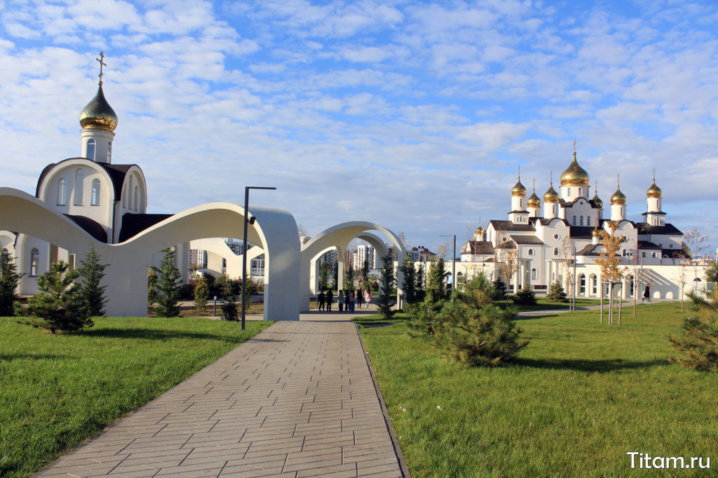 Крещенский парк в Анапе