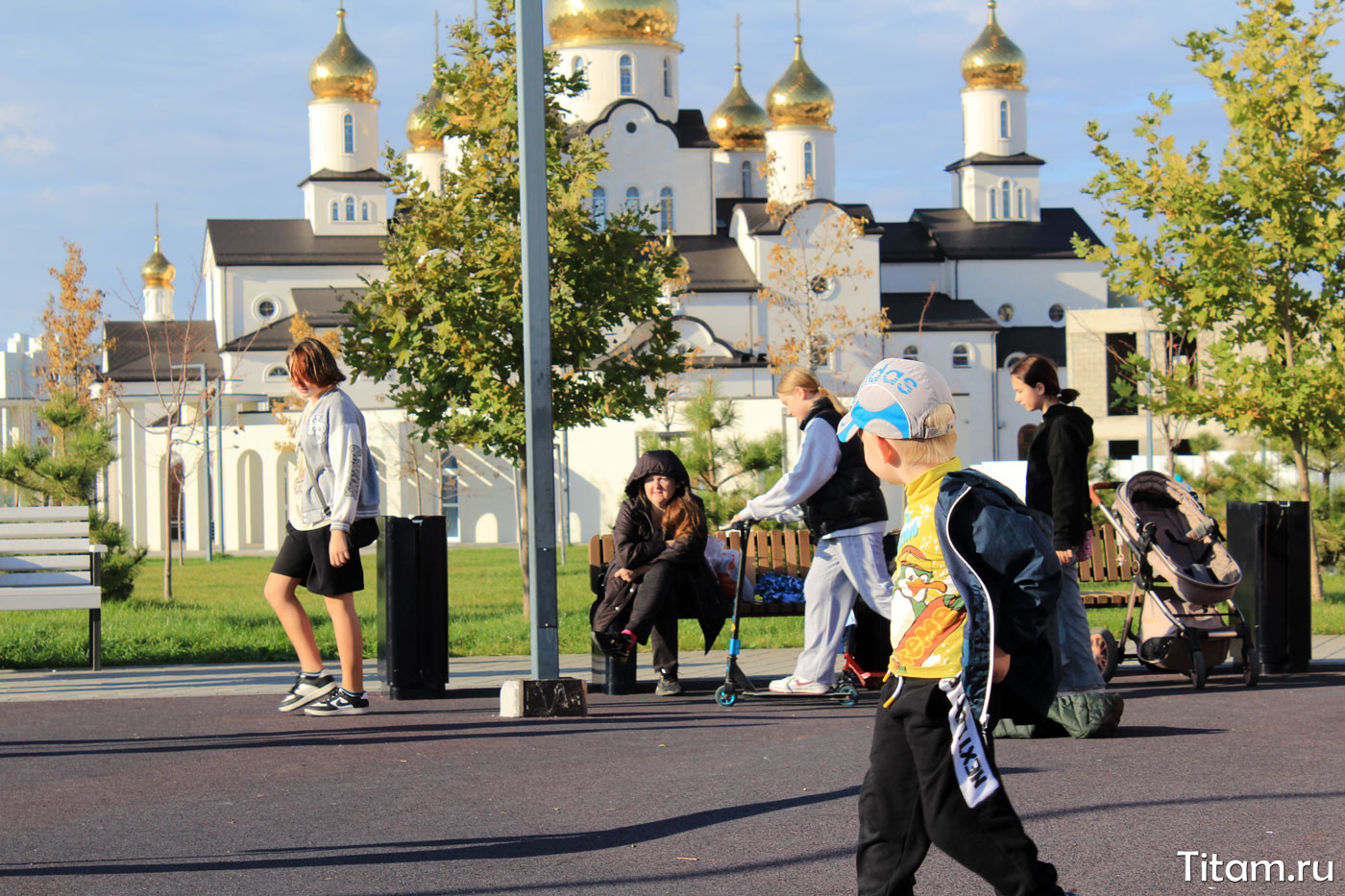 Крещенский парк в Анапе