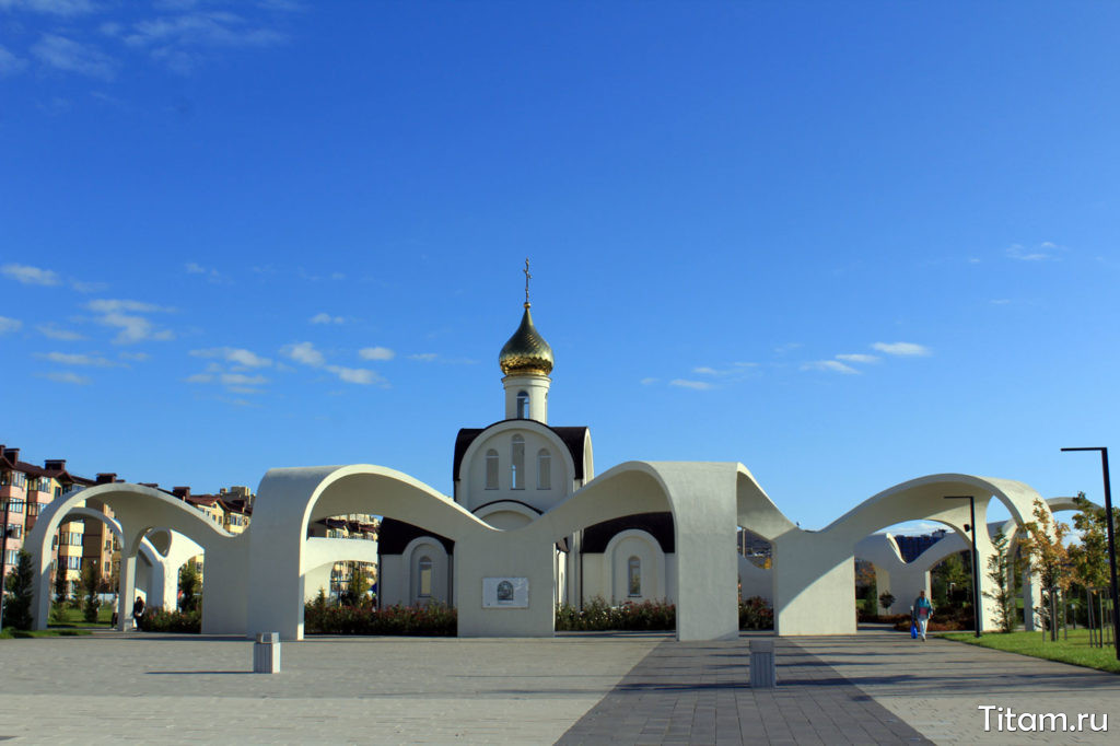 Крещенский парк в Анапе