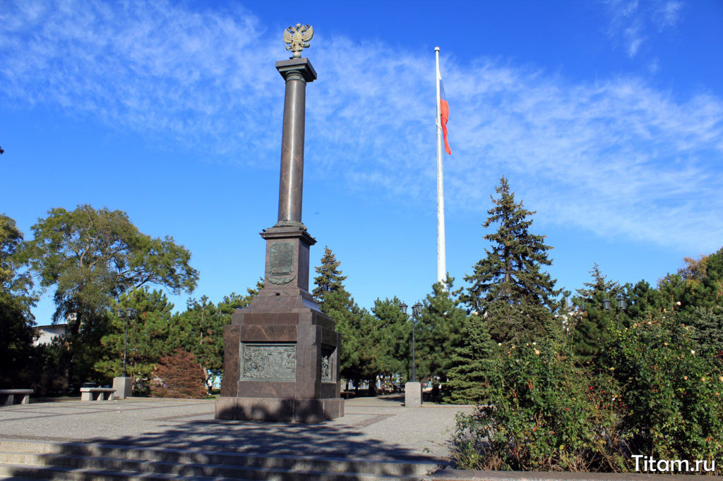 Сквер Воинской славы в Анапе