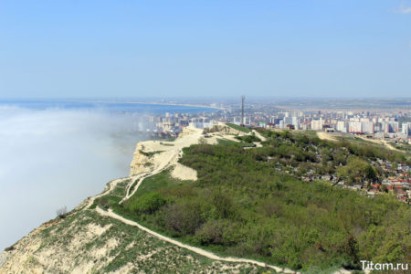 Вид с Лысой горы в Анапе Вид с Лысой горы в Анапе