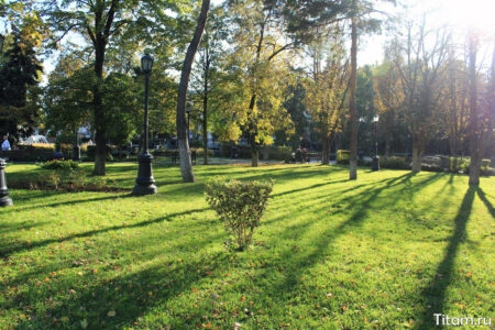 Сквер Дружбы в Краснодаре